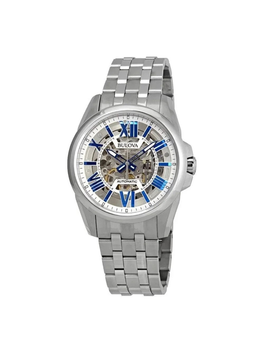 NWT Bulova Classic Automatic Silver Dial Men's Watch
